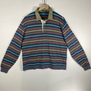 Original Penguin Multicolor Striped Polo Shirt